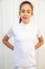 Kids riding shirt with lace sleeves