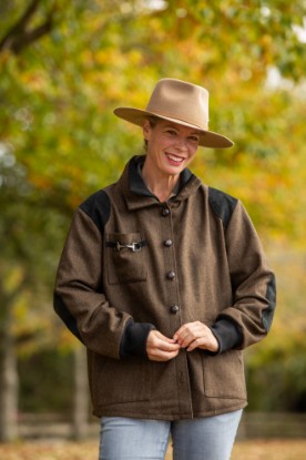 Picture of It's a Country Thing Jacket - Brown