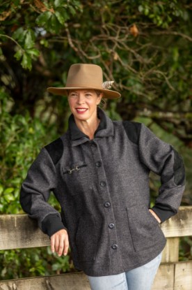 Picture of It's a Country Thing Jacket - Grey